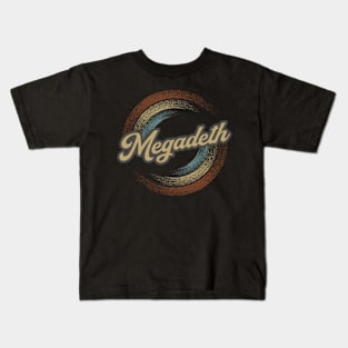 Megadeth Circular Fade Kids T-Shirt